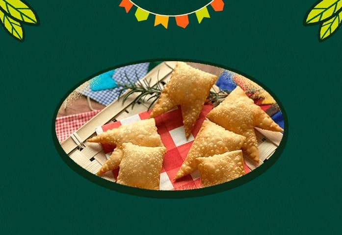 Receitas Juninas – Pastel de Carne de Sol